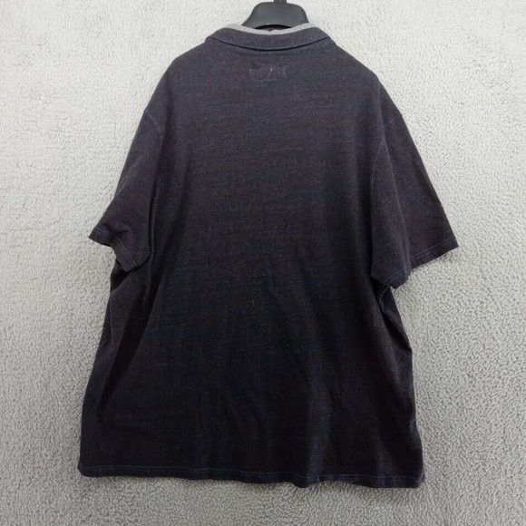 Carbon 2‎ Cobalt Shirt Mens XXL Dark Blue Short Sleeve Polo Classicore - Picture 6 of 7